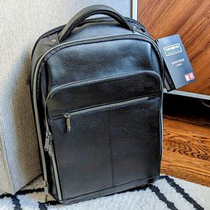 Samsonite Classic Leather Backpack - Fits 15.6" Laptop